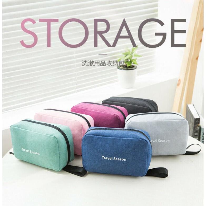 New Fashion Cosmetic Case Storage Women Makeup Bag Handle Travel Organizer Bags Artist Kit