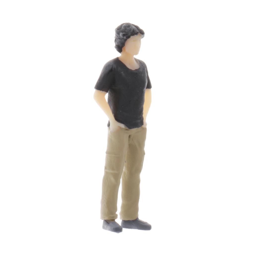1:64 Hình Nhà Máy Sửa Chữa Diorama Bác Trung Niên