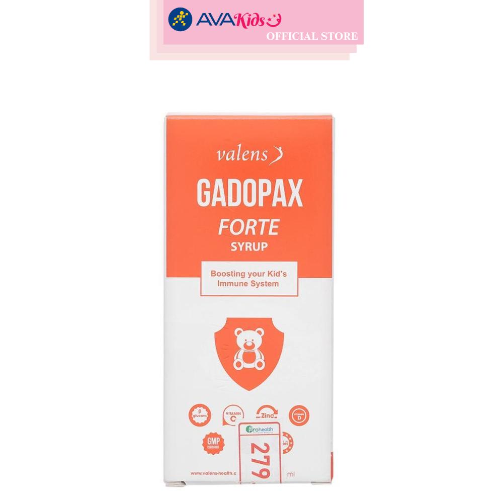 Siro Valens Gadopax Forte hỗ trợ tăng sức đề kháng 100 ml (từ 0 tháng)