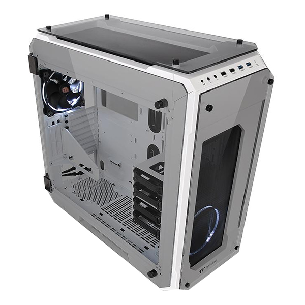 Vỏ Case Máy Tính Thermaltake View 71 Tempered Glass Snow Edition CA-1I7-00F6WN-00 E-ATX - Hàng Chính Hãng