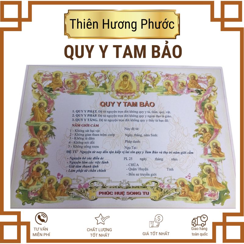 Cờ tả hữu giấy cúng loại đẹp