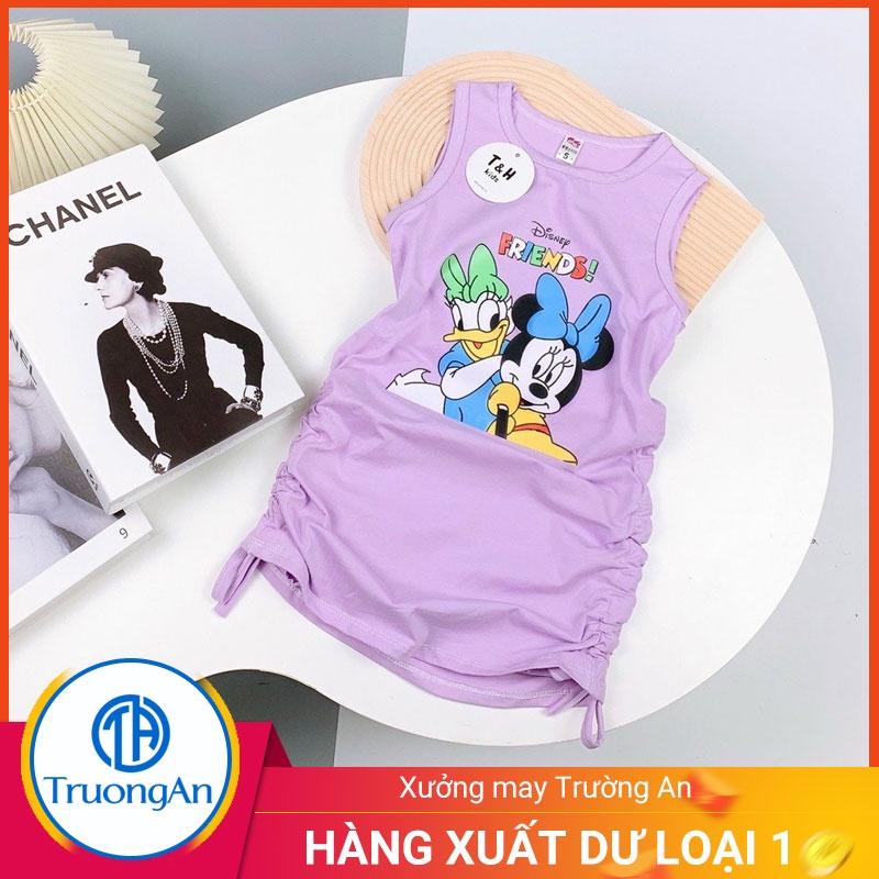 Áo bé gái liền thân Disney