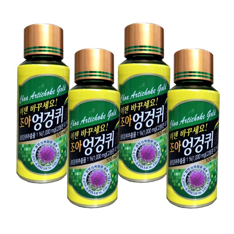 Combo 05 Lọ nước uống giải rượu CHOA Artichoke Gold (05 Lọ) Hàn Quốc