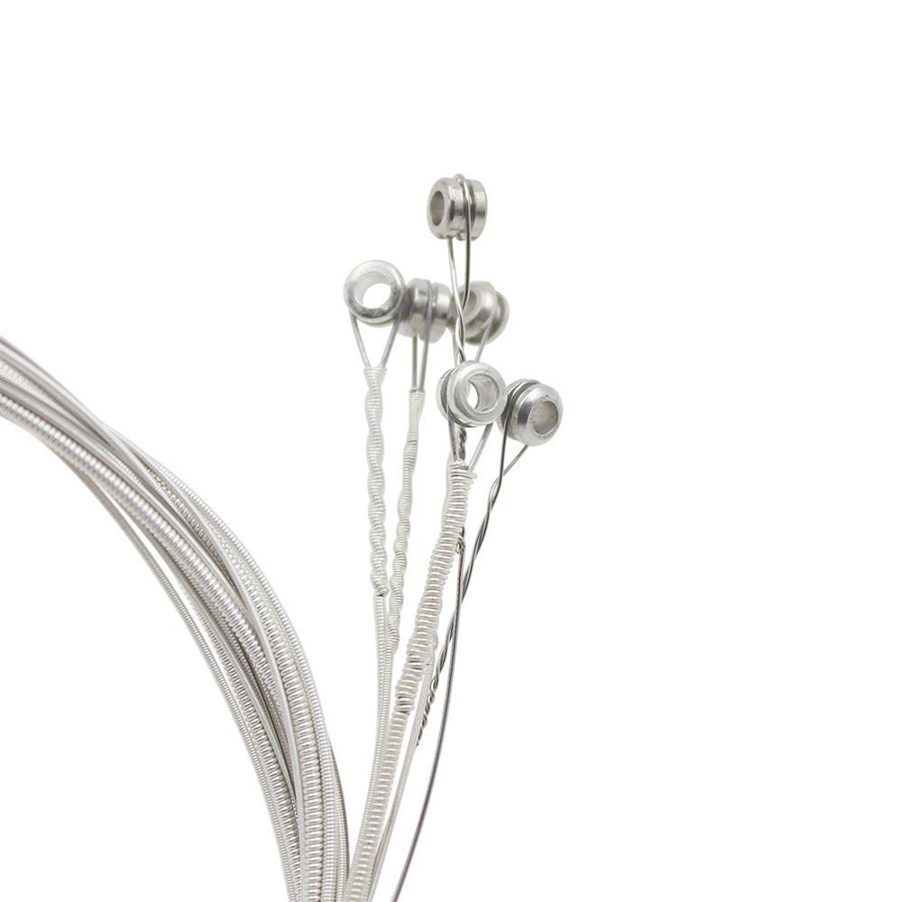 Portable 6 Pieces Acoustic Guitar Strings Set Musical Instrument Accessory