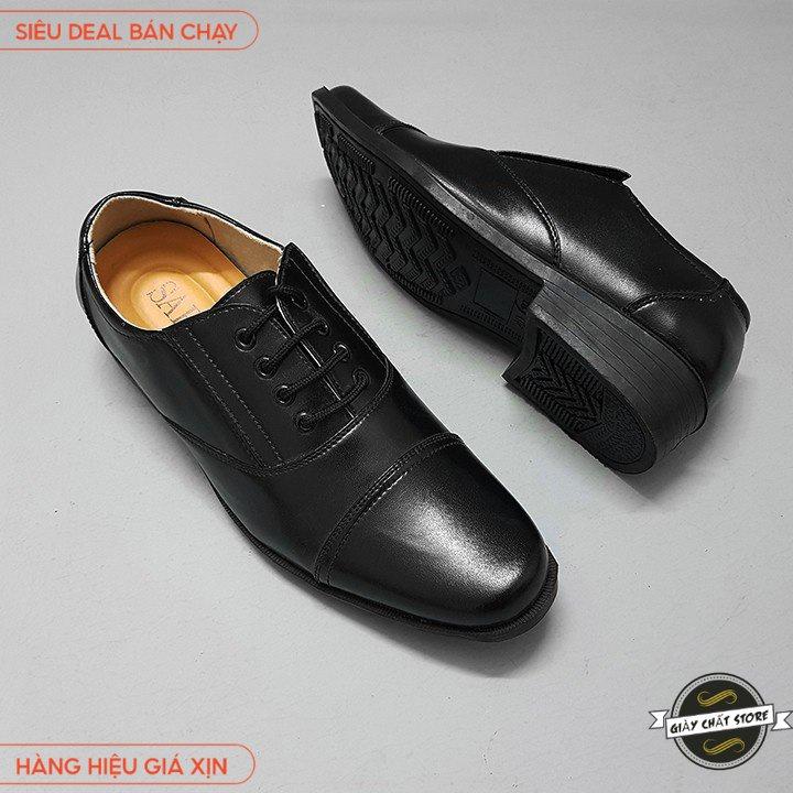 Giày trung niên Công Sở DA Pu Cao Cấp Bảo Hành 1 năm mã d23