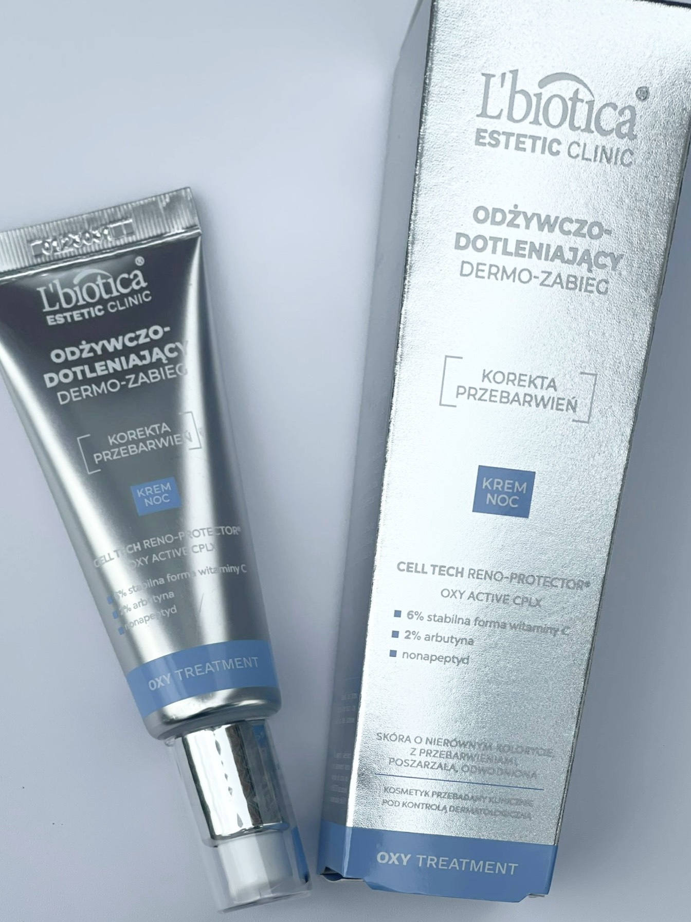 Kem dưỡng da ban đêm L'biotica Estetic Clinic Oxy