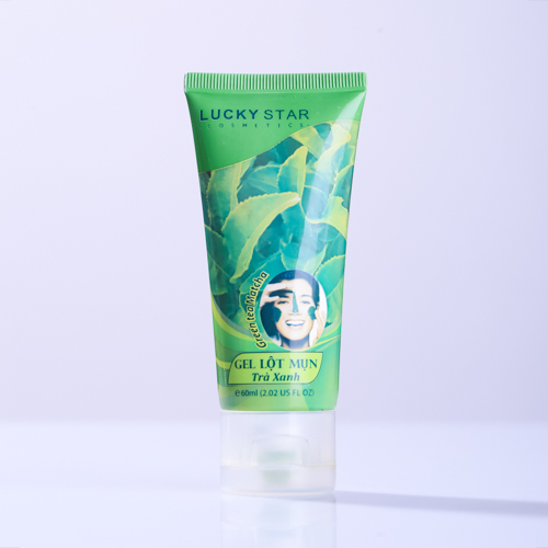 Combo Gel Lột Mụn Trà Xanh Và Than Hoạt Tính Lucky Star