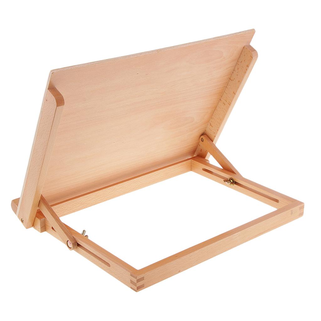 Nghệ Sĩ Vẽ Phác Thảo Ban Có Thể Điều Chỉnh Vẽ Bàn Học Gấp Gọn Easel Có Thể Gập Lại