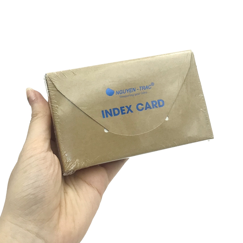 Index Cards Nguyễn Trắc 75x125mm - 90 Tờ IC-712