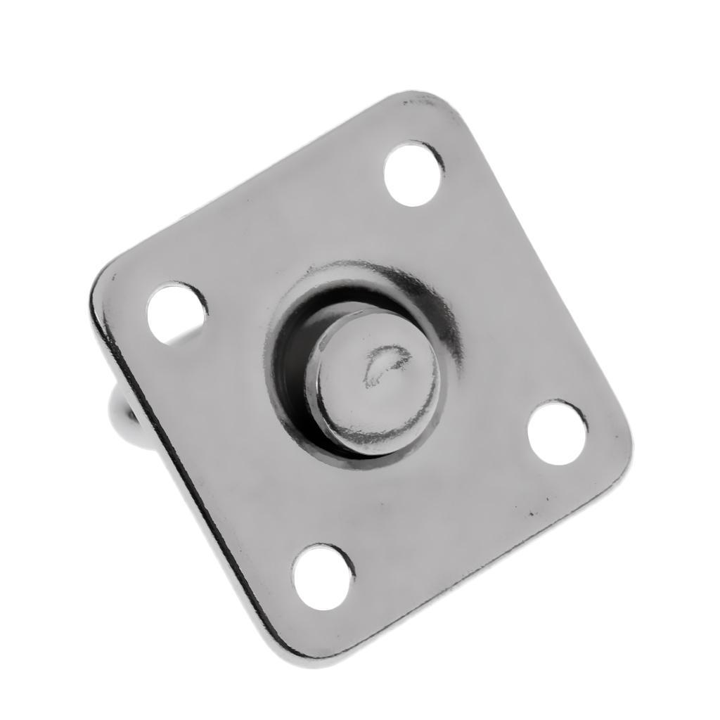 2 x STAINLESS  EYE WITH SWIVEL,    STAPLE  HOOK