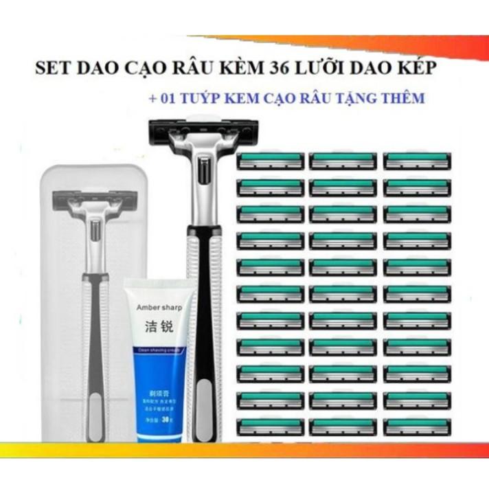 SET DAO CẠO RÂU 36 LƯỠI