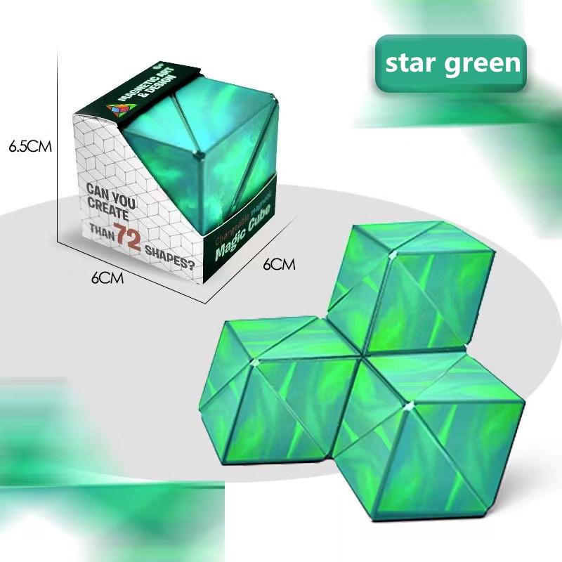 Khối Nam Châm Lắp Ráp Biến 72 Hình Galaxy Changeable Magnetic Magic Cube Rubik Biến Thể Xếp Hình Hình Học 3D