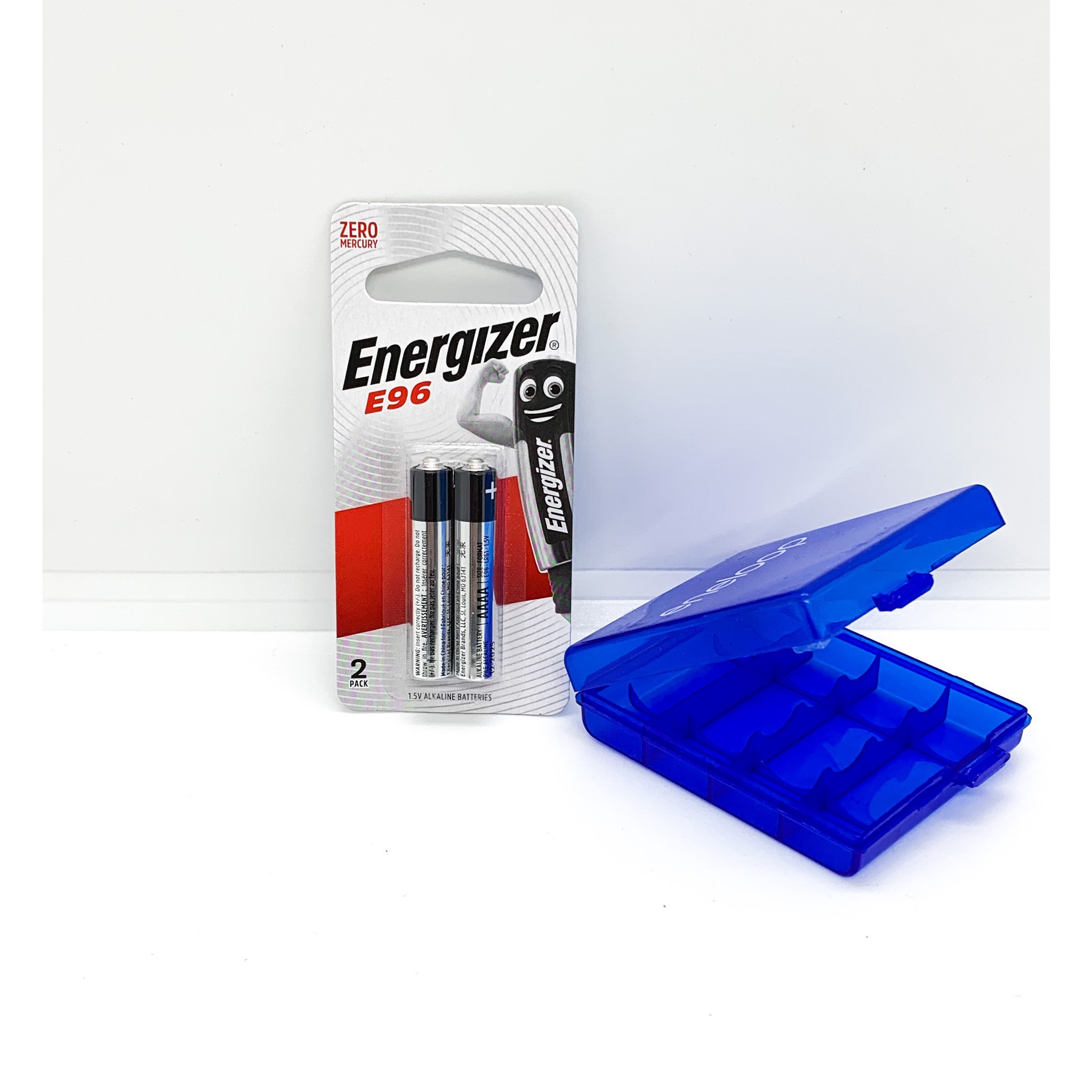 Vỉ 2 Viên Pin AAAA Energizer Kèm Hộp Bảo Quản - Hàng Chính Hãng