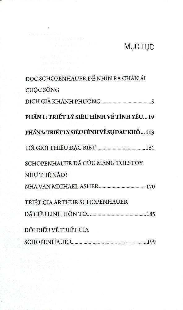 Sách - Sự Đau Khổ Của Tình Yêu Và Sự Sống