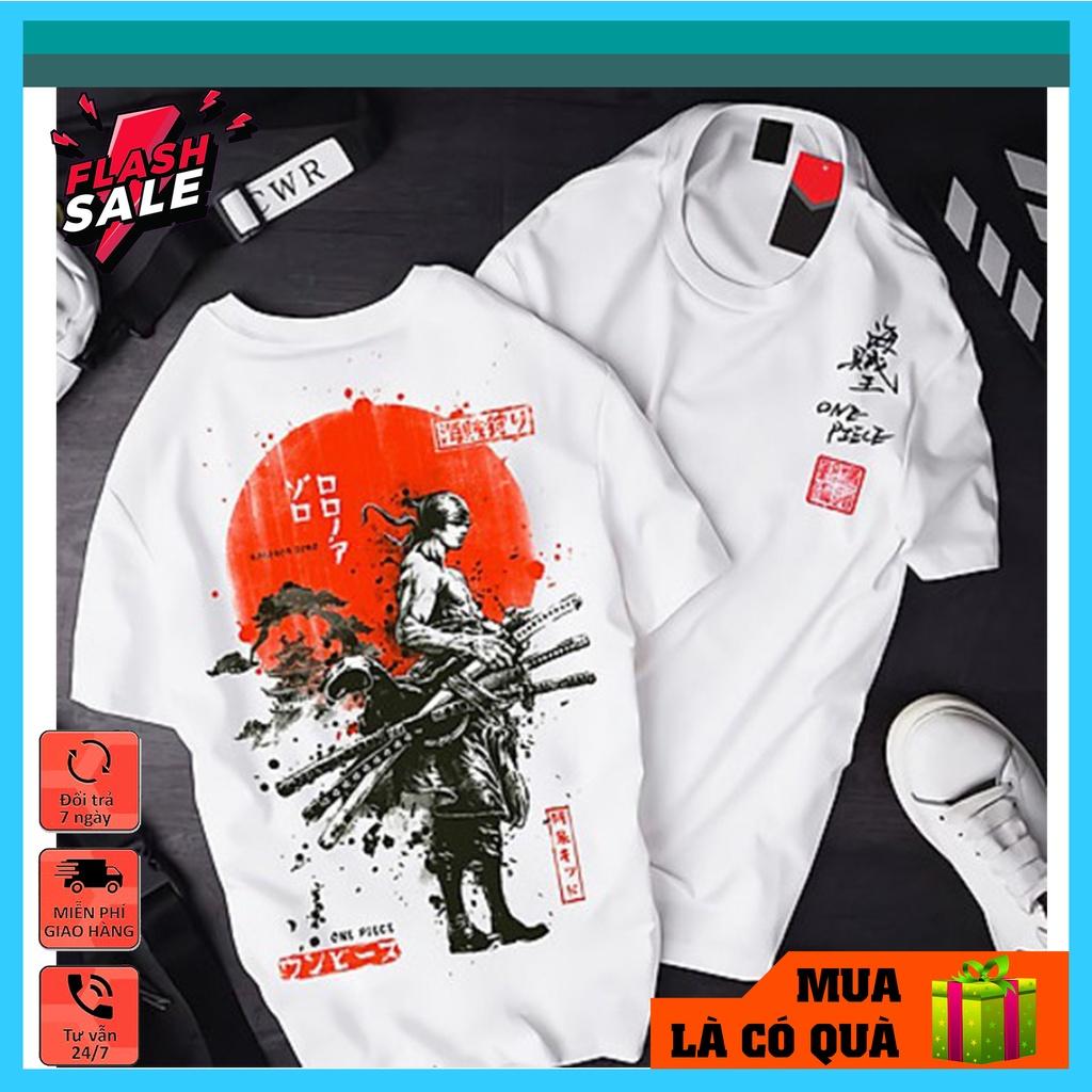 Áo thun One Piece - Áo Anime in hình Luffy Gear 5, Zoro siêu chất, mẫu mới