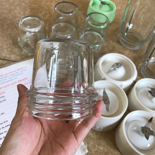 Phụ Kiện Máy Xay- Cốc nhỏ - Cối Thủy Tinh Cối Xay Khô Máy Xay Sinh Tố - Kho buôn linh kiện gia dụng