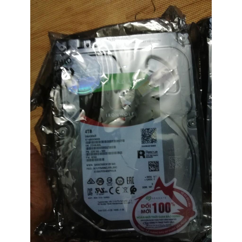 Ổ cứng 4TB Seagate IronWolf chuyên dụng cho Nas