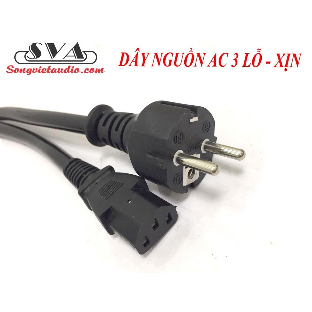 DÂY NGUỒN AC 3 LỖ - XỊN