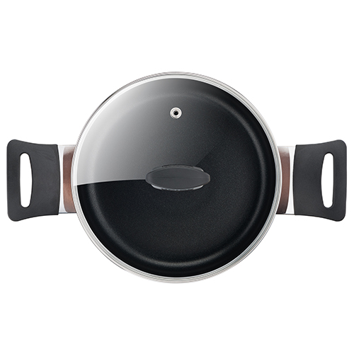Nồi chống dính nắp kính Tefal Day By Day (20cm/22cm) - Hàng chính hãng