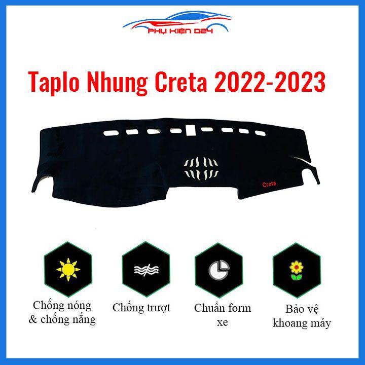 Thảm taplo Creta 2022-2023 chống nóng chói mắt mở rộng tầm nhìn khi lái xe