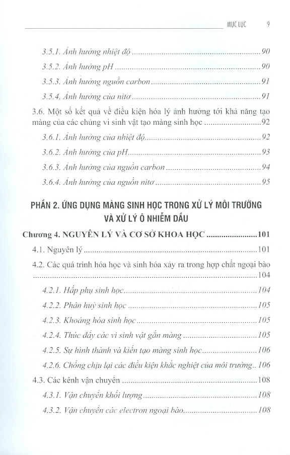 Màng Sinh Học (Biofilm) Từ Vi Sinh Vật Và Ứng Dụng Trong Xử Lý Ô Nhiễm Dầu Ở Việt Nam (Bìa cứng)