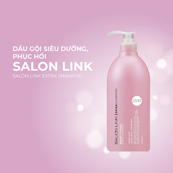 Dầu gội siêu dưỡng & phục hồi tóc Salon Link Repair & Protect Extra (1000ml)