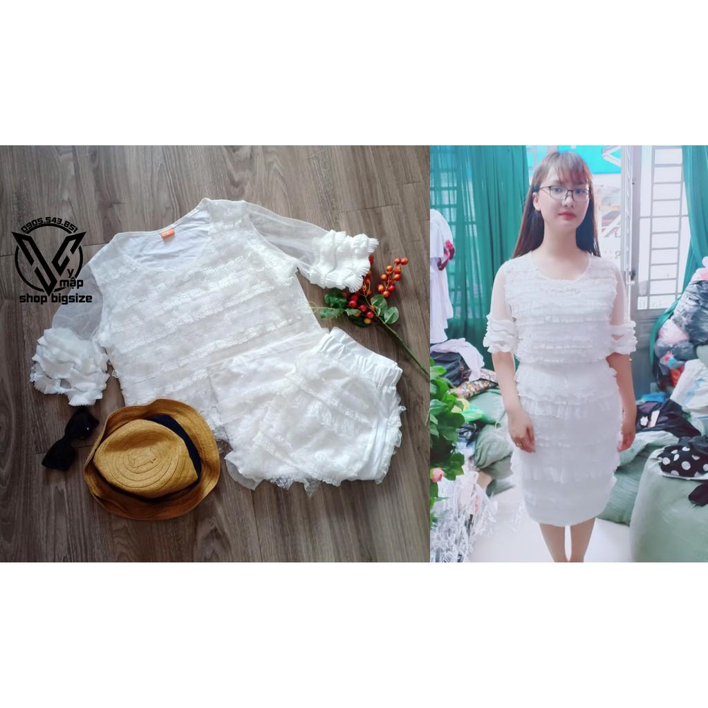 Đầm ren đi tiệc 65-85kg