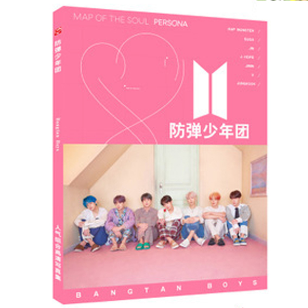 Photobook bts persona map of the soul bìa hồng mẫu mới