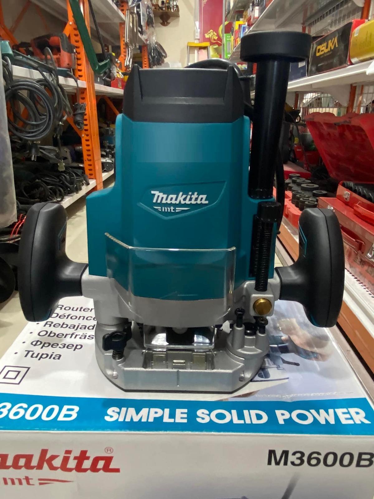 MÁY PHAY 1/2" 1650W MAKITA M3600B - HÀNG CHÍNH HÃNG