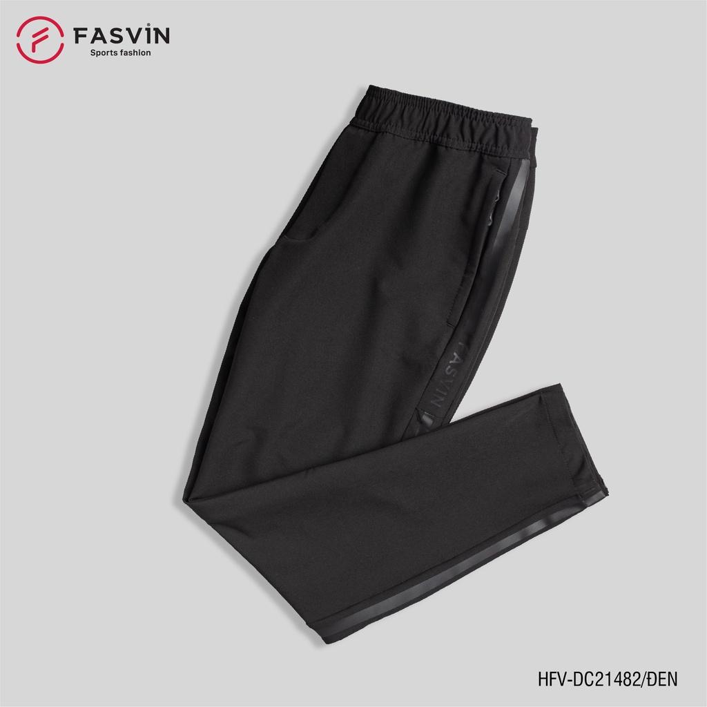 Quần dài thể thao nam Fasvin DC21482.HN vải gió chun đẹp mềm mại ống suông 1 lớp co dãn, thoải mái