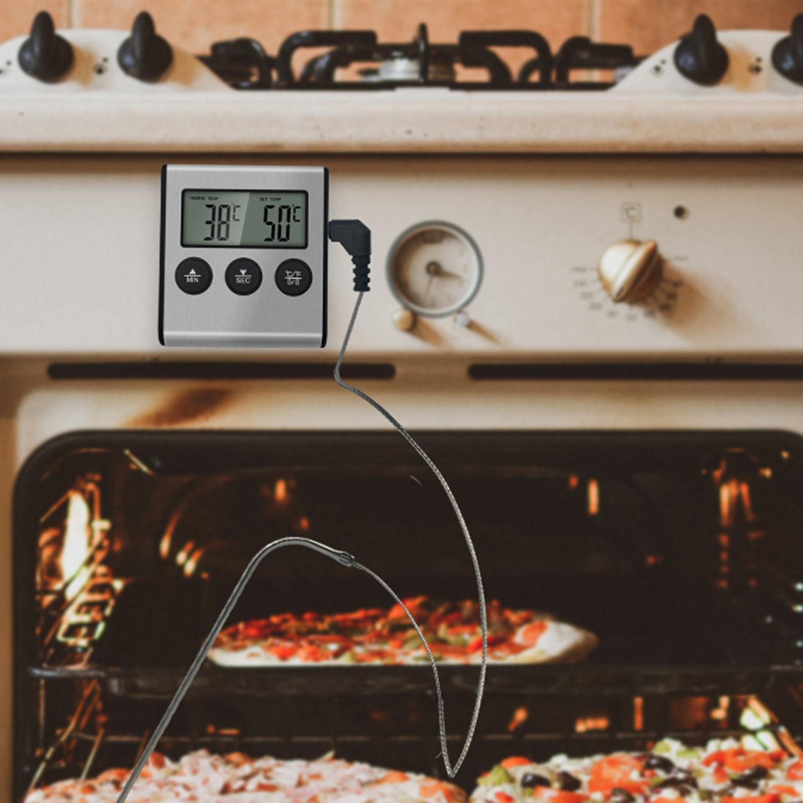 Digital Thermometer Grill Thermometer Multifunctional Food Thermometer Kitchen BBQ Thermometer,