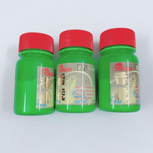 Thuốc siêu nhậy dụ cá ăn chuyên bắt trôi + chép + rô phi + trắm siêu nhậy 1 lọ y hình