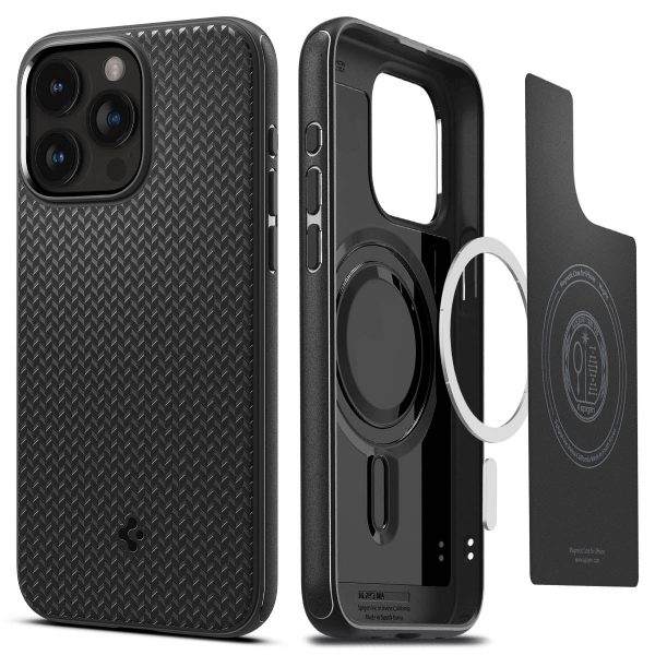 Ốp Lưng Spigen Mag Armor Magfit Dành Cho iPhone 15 Pro Max Tinh Tế Thực Dụng Tính Hợp Sạc Không Dây ACS06597 Hàng Chính Hãng