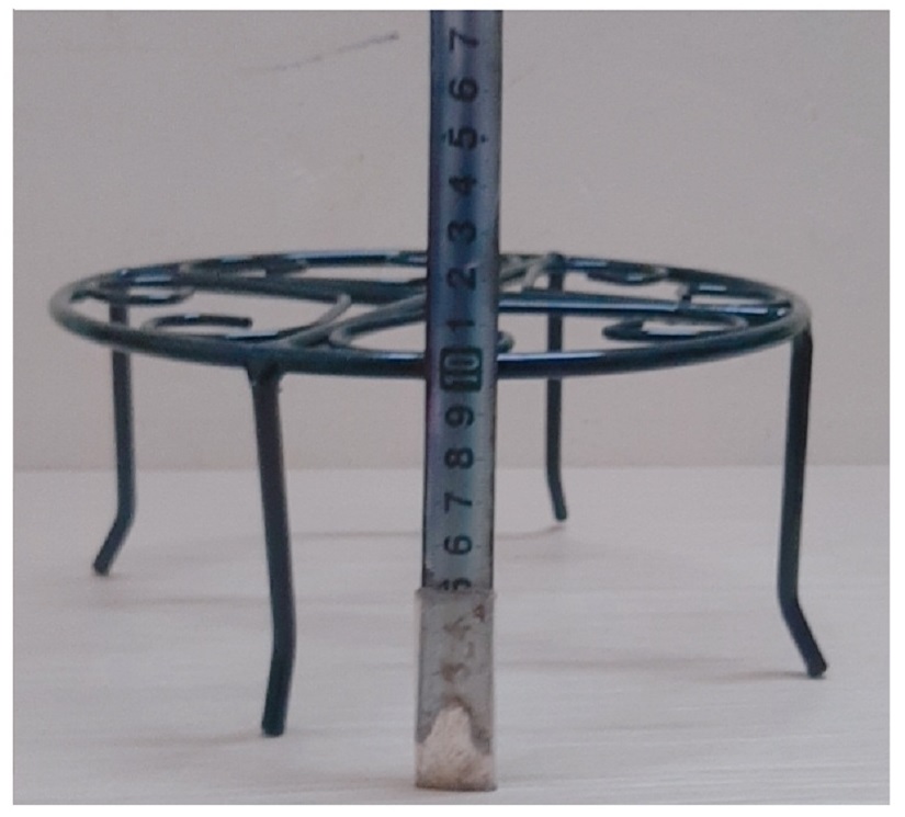 10 Kệ Sắt Đỡ Chậu Hoa Nhựa - ĐK 21.5cm, Cao 10.5cm