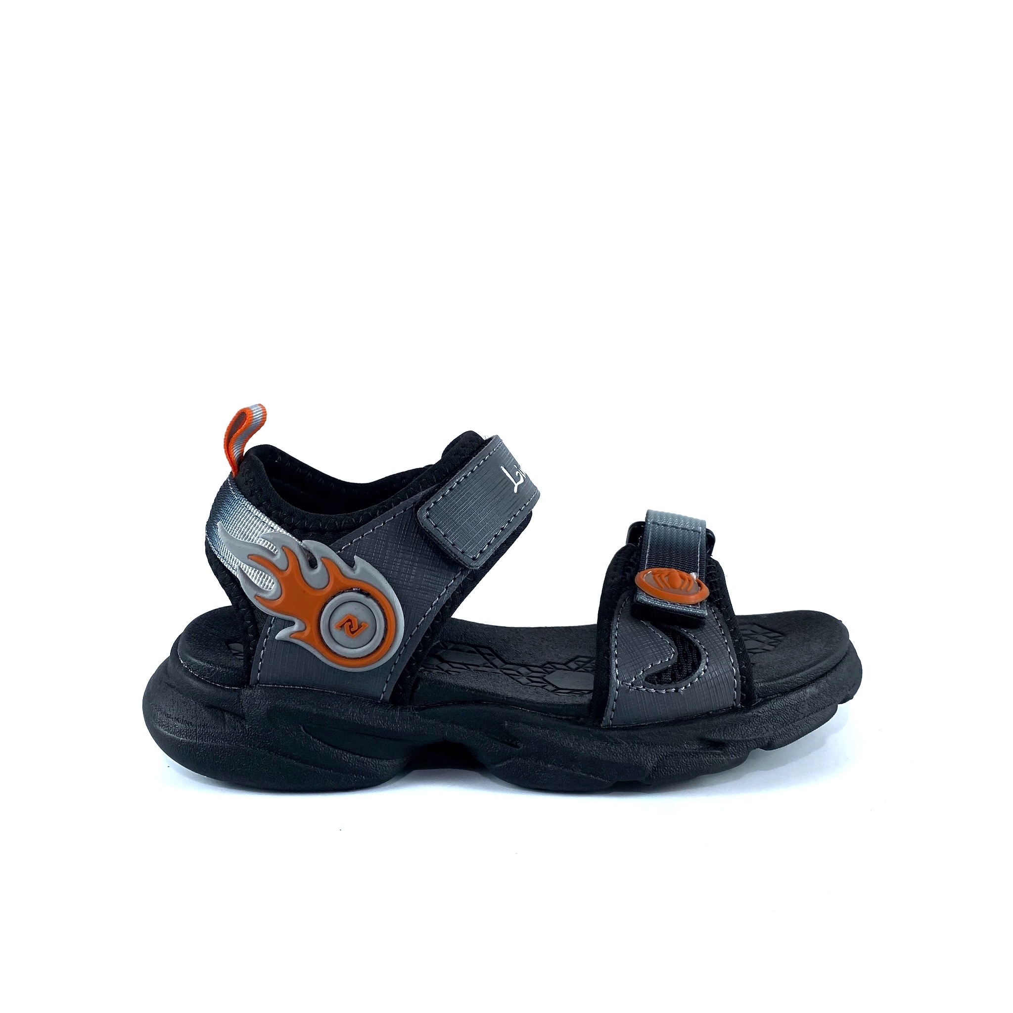 Giày Sandal Bé Trai L1883 Màu Cam, êm nhẹ, thoáng khí, đi học, đi chơi