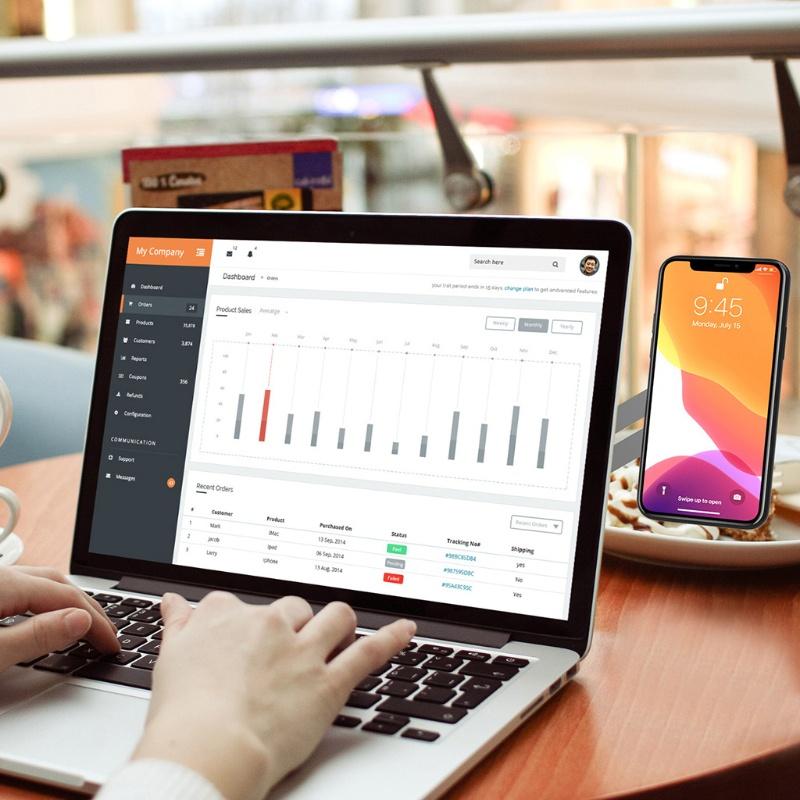 Giá Đỡ Điện Thoại Và Laptop Có Thể Điều Chỉnh Hai Trong Một
