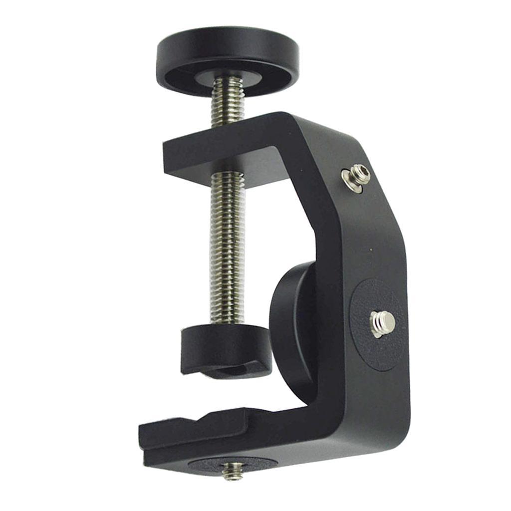 Heavy Duty Camera Clamp Mount with 1/4 Mounting Bolt for Cameras