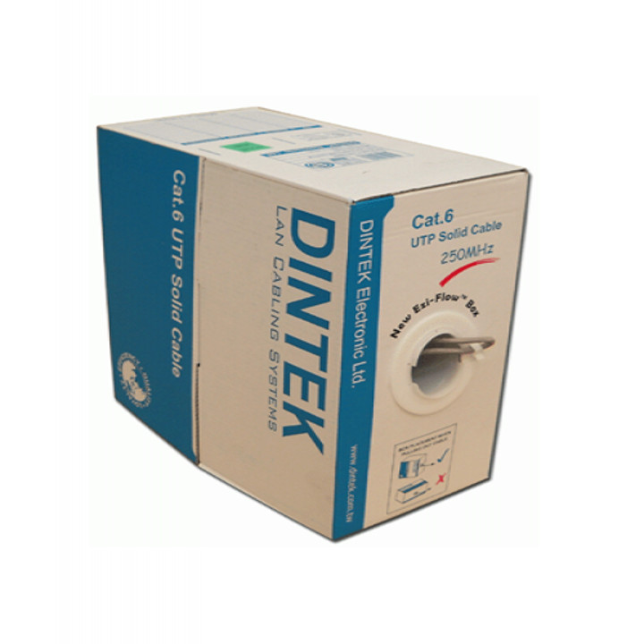 Cáp mạng DINTEK Cable CAT6 UTP 100m (1101-04005CH) - Hàng Chính Hãng
