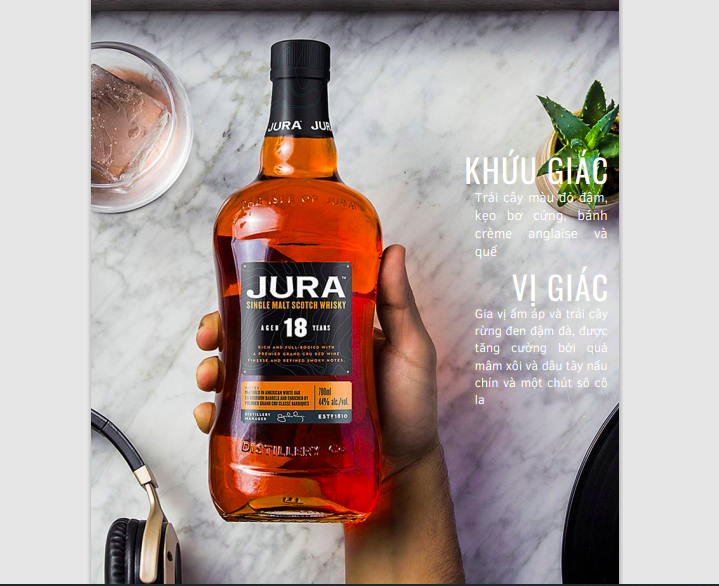 Jura 18 Single Malt Scotch Whisky