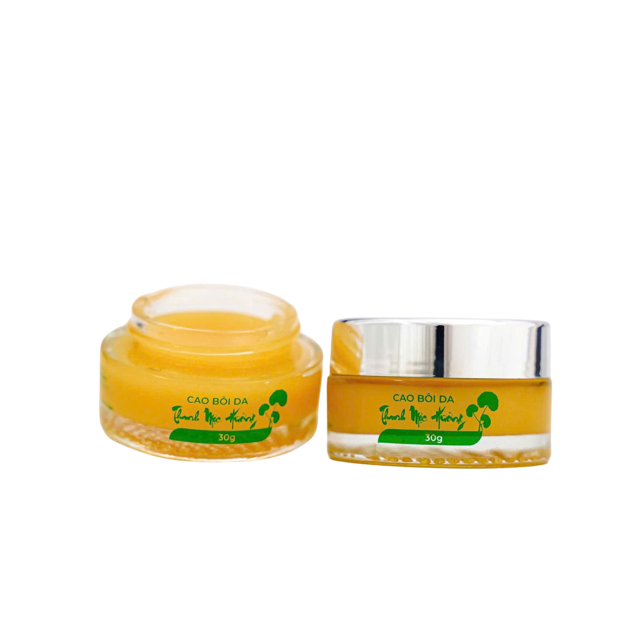 Combo kem bôi da thuần mộc &amp; cao lá trị rạn nứt nẻ da Thanh Mộc Hương 30g