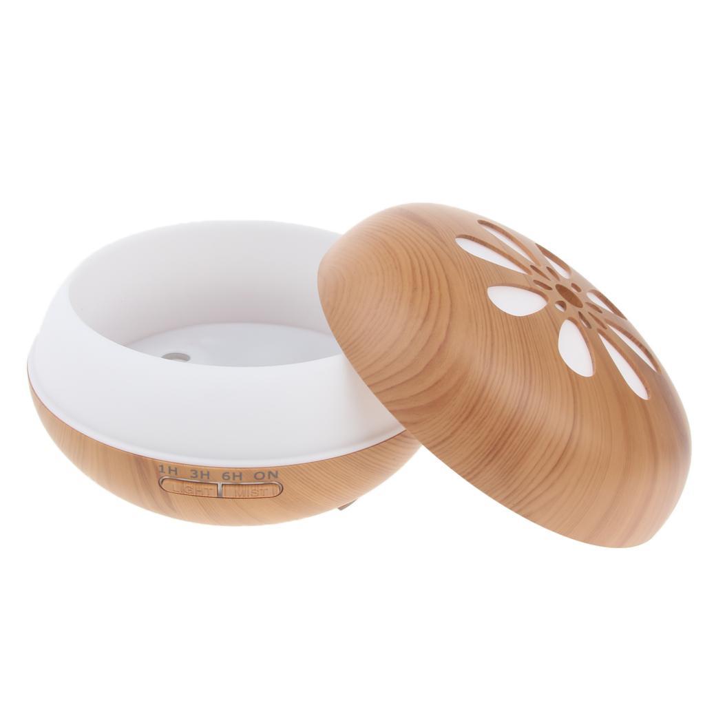 500ml Aroma Humidifier Fragrance Essential Oils Diffuser Set EU Plug