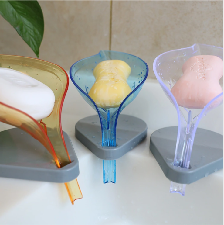Khay Hình Chiếc Lá Đựng Xà Phòng H085