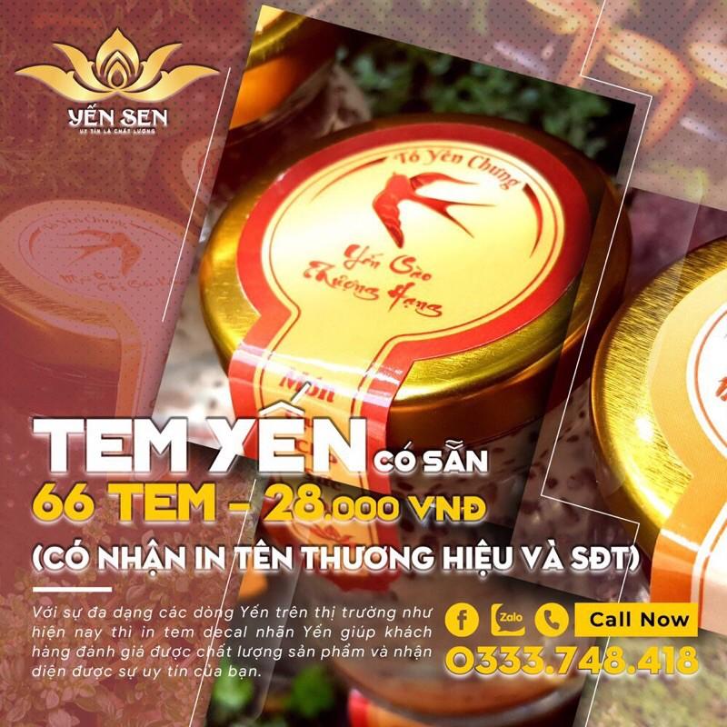 SET 90 TEM YẾN CHƯNG HỦ + tặng 11 tem cho đơn hàng trên 200k