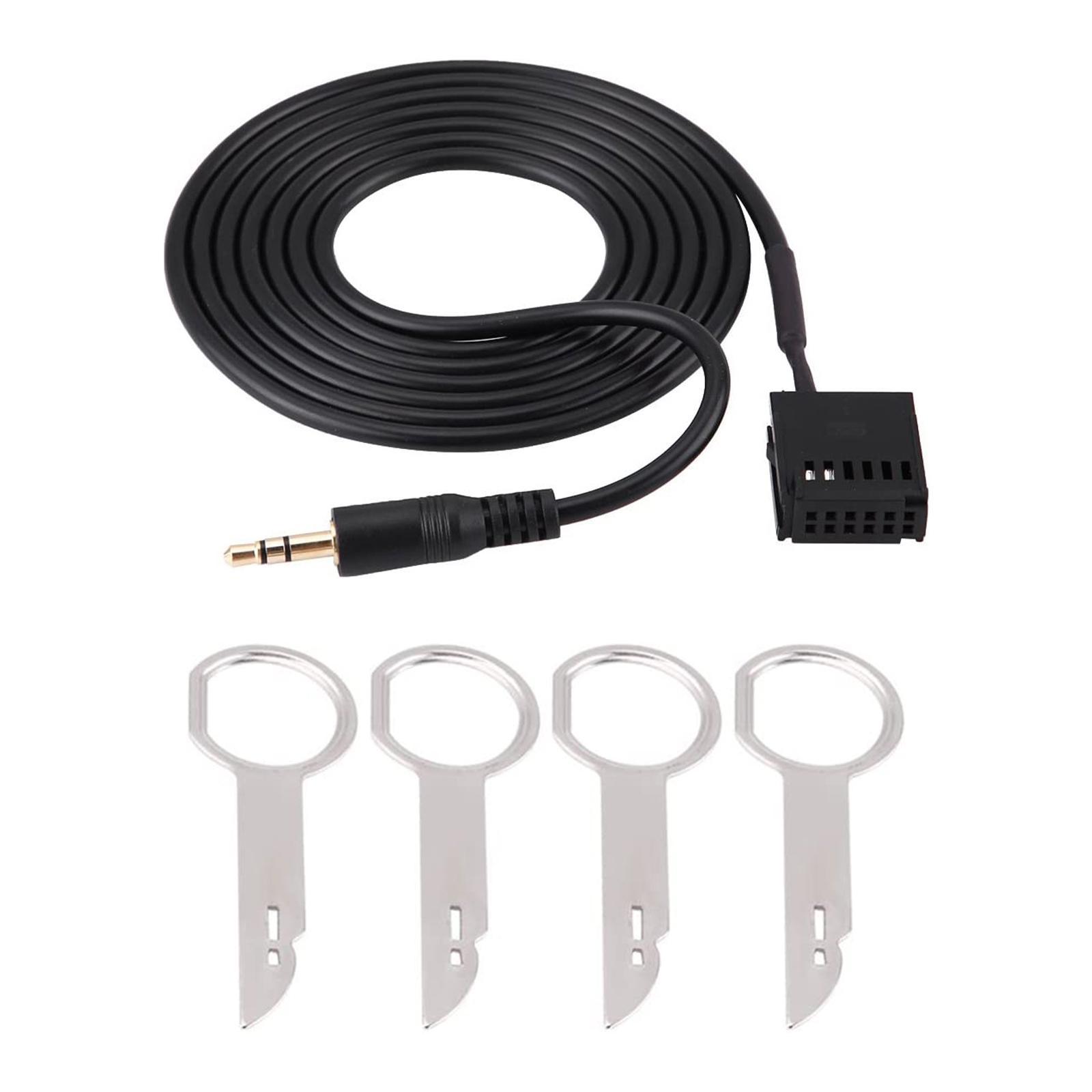 Car Audio AUX Auxiliary Cable Adapter 6000CD for Fiesta Fusion