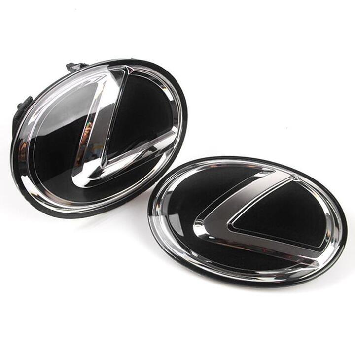 Logo biểu tượng truớc xe Lexus đường kính 175MM, 163MM, 150MM, chất liệu nhựa PMMA + phủ thủy tinh hữu cơ