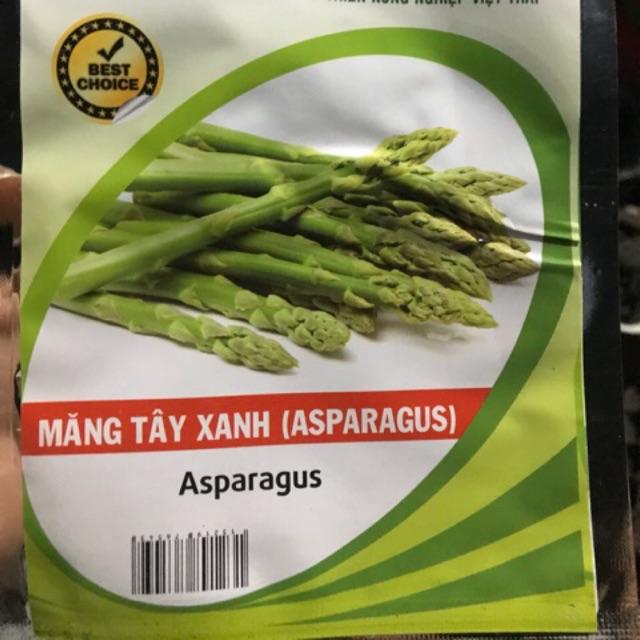 Hạt giống măng tây xanh italia gói 1g