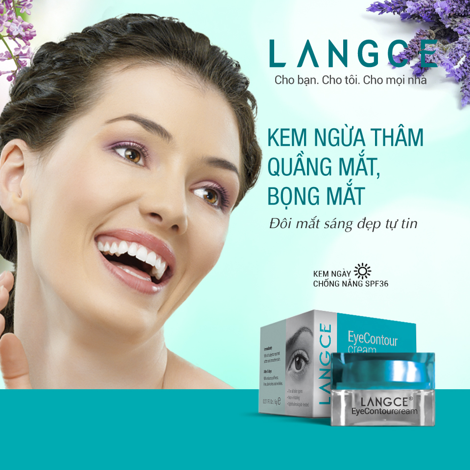 KEM NGỪA THÂM QUẦNG MẮT, BỌNG MẮT - 6ml KEM NGÀY LANGCE