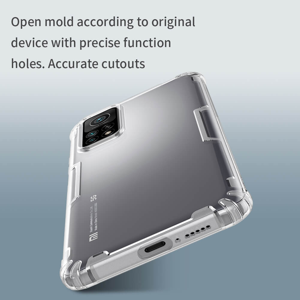 Ốp lưng dẻo Nillkin cho Xiaomi Mi10T, Mi 10T Pro 5G, Redmi K30S trong suốt, chống sốc - Hàng nhập khẩu