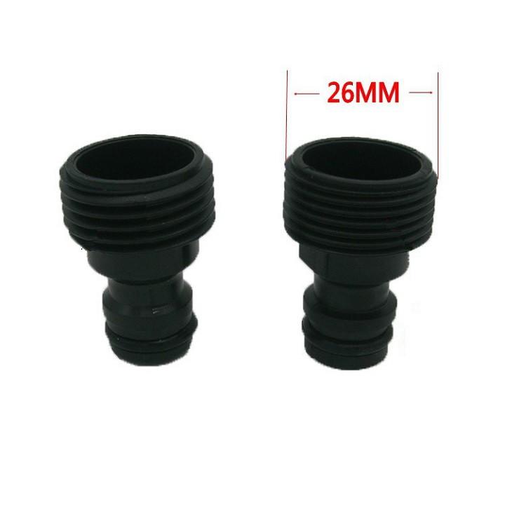ĐẦU NỐI ZEN NGOÀI 26MM RA KHỚP NỐI NHANH-COMBO 2 CÁI - 507