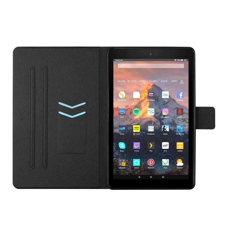 Bao Da In Hình Hoạt Hình Dễ Thương Cho Amazon Kindle Fire 7 2015 2017 2019 7.0 Inch